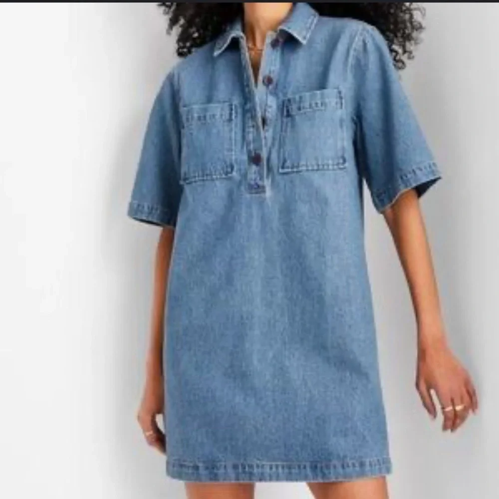 Future Collective Women’s Denim Dress - M - Picture 1 of 8
